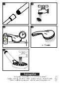 Предварительный просмотр 4 страницы Hans Grohe Crometta 1jet 9 l/min 26333400 Assembly Instructions Manual