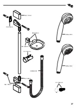 Предварительный просмотр 37 страницы Hans Grohe Crometta 85 Vario/Unica'Crometta Set... Instructions For Use/Assembly Instructions