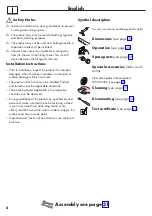 Preview for 4 page of Hans Grohe Crometta 85 Vario Instructions For Use/Assembly Instructions