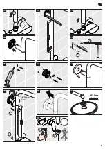 Предварительный просмотр 5 страницы Hans Grohe Crometta E 240 1jet Showerpipe 26508009 Instructions For Use/Assembly Instructions