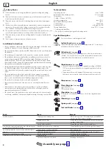 Preview for 4 page of Hans Grohe Crometta E 240 Varia Showerpipe 26785000 Instructions For Use/Assembly Instructions