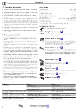 Предварительный просмотр 6 страницы Hans Grohe Crometta E 240 Varia Showerpipe Instructions For Use/Assembly Instructions