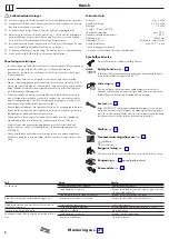 Предварительный просмотр 8 страницы Hans Grohe Crometta E 240 Varia Showerpipe Instructions For Use/Assembly Instructions