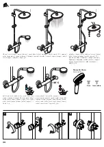 Предварительный просмотр 34 страницы Hans Grohe Crometta E 240 Varia Showerpipe Instructions For Use/Assembly Instructions