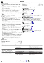 Preview for 4 page of Hans Grohe Crometta S 240 Varia 26781000 Instructions For Use/Assembly Instructions