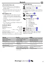 Preview for 3 page of Hans Grohe Decor 280 1jet 31817 3 Series Instructions For Use And Assembly Instructions