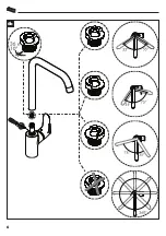 Preview for 6 page of Hans Grohe Decor 280 1jet 31817 3 Series Instructions For Use And Assembly Instructions