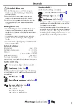 Preview for 3 page of Hans Grohe Decor 70 31733 Series Instructions For Use Manual