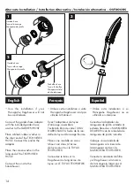 Preview for 14 page of Hans Grohe Dogshower System Indoor/Outdoor 04974 0... Installation/User Instructions/Warranty