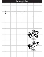 Preview for 1 page of Hans Grohe Ecomax 13354000 Instructions For Use Manual