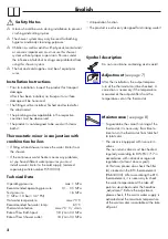 Preview for 2 page of Hans Grohe Ecomax 14243000 Instructions For Use/Assembly Instructions