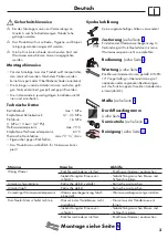 Preview for 3 page of Hans Grohe Ecos Series Instructions For Use/Assembly Instructions