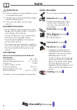 Предварительный просмотр 2 страницы Hans Grohe Ecos XL CoolStart Assembly Instructions Manual