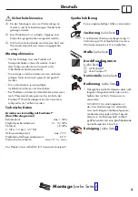 Предварительный просмотр 3 страницы Hans Grohe Ecos XL CoolStart Assembly Instructions Manual