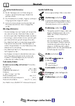 Предварительный просмотр 2 страницы Hans Grohe Ecos XL CoolStart Instructions For Use/Assembly Instructions