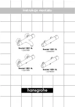 Предварительный просмотр 81 страницы Hans Grohe Ecostat 1001 SL 13241 Series Assembly Instructions Manual