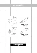 Предварительный просмотр 141 страницы Hans Grohe Ecostat 1001 SL 13241 Series Assembly Instructions Manual