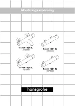 Предварительный просмотр 151 страницы Hans Grohe Ecostat 1001 SL 13241 Series Assembly Instructions Manual