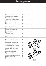 Hans Grohe Ecostat 13201000 Instructions For Use/Assembly Instructions предпросмотр