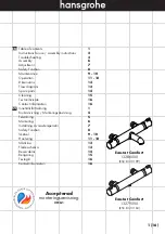 Preview for 1 page of Hans Grohe Ecostat Comfort 13279000 Instructions For Use/Assembly Instructions