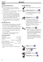 Preview for 2 page of Hans Grohe Ecostat E 15705000 Instructions For Use/Assembly Instructions