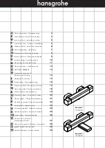 Hans Grohe Ecostat E 1577300 Series Instructions For Use/Assembly Instructions preview