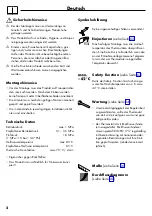 Предварительный просмотр 2 страницы Hans Grohe Ecostat E Instructions For Use/Assembly Instructions