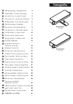 Hans Grohe Ecostat Select 13141 Series Instructions For Use/Assembly Instructions предпросмотр