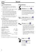 Preview for 2 page of Hans Grohe Ecostat Square 15714 Series Instructions For Use/Assembly Instructions