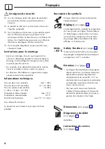 Предварительный просмотр 4 страницы Hans Grohe Ecostat Square Instructions For Use/Assembly Instructions