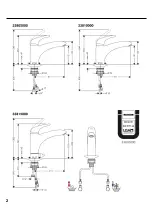 Preview for 2 page of Hans Grohe Elegance 33802000 Assembly Instructions Manual