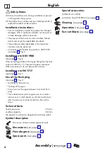 Preview for 4 page of Hans Grohe Exafill Series Instructions For Use/Assembly Instructions