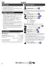 Preview for 4 page of Hans Grohe Finoris 110 76020 0 Series Instructions For Use/Assembly Instructions