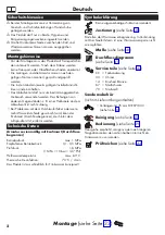 Preview for 2 page of Hans Grohe Finoris 225 76050 0 Series Instructions For Use/Assembly Instructions