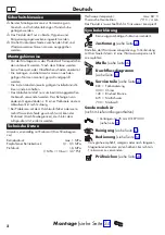 Preview for 2 page of Hans Grohe Finoris 225 76050 Series Instructions For Use/Assembly Instructions