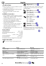 Предварительный просмотр 4 страницы Hans Grohe Finoris 230 76060 Series Instructions For Use And Assembly