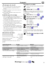 Предварительный просмотр 3 страницы Hans Grohe Finoris 230 76060 Series Instructions For Use/Assembly Instructions