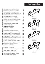 Hans Grohe Finoris 76620 Series Instructions For Use/Assembly Instructions preview