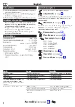 Preview for 4 page of Hans Grohe Finoris 76620 Series Instructions For Use/Assembly Instructions