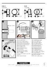 Предварительный просмотр 2 страницы Hans Grohe Fixfit S Assembly Instructions