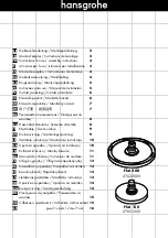 Предварительный просмотр 1 страницы Hans Grohe Flat 150 27621000 Instructions For Use/Assembly Instructions