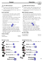 Preview for 9 page of Hans Grohe Flexaplus 58140180 Instructions For Use/Assembly Instructions