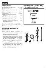 Предварительный просмотр 3 страницы Hans Grohe Focus 04507 0 Series Installation/User Instructions/Warranty