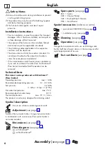 Preview for 4 page of Hans Grohe Focus 190 31608 Series Instructions For Use/Assembly Instructions