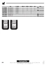 Preview for 40 page of Hans Grohe Focus 31517000 Instructions For Use/Assembly Instructions