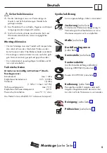 Preview for 5 page of Hans Grohe Focus 31517010 Instructions For Use/Assembly Instructions