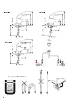 Preview for 2 page of Hans Grohe Focus 31714 Assembly Instructions Manual