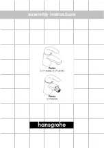 Предварительный просмотр 13 страницы Hans Grohe Focus 31718 Assembly Instructions Manual