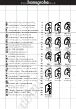 Hans Grohe Focus 31946000 Instructions For Use/Assembly Instructions preview