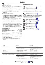 Preview for 4 page of Hans Grohe Focus 31948000 Instructions For Use/Assembly Instructions